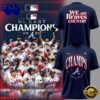 Atlanta Braves 2026 National League East Division Champions T Shirt, Sport Trend 3D Shirt