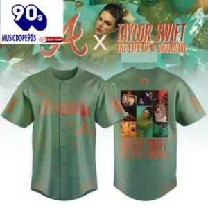 Atlanta Braves Taylor Swift The Life Of A Showgirl 12th Album 2025 MLB Baseball Jersey