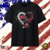 Atlanta Dream Go Dream Heart Sparkle Graphic Basketball T Shirt , Trend Design Shirt