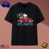 Atlanta Dream Snoopy Red Car Cute Basketball Fan T Shirt, Trending Music 2D Tee