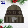 Atlanta Falcons 2025 Salute to Service Beanie Hat
