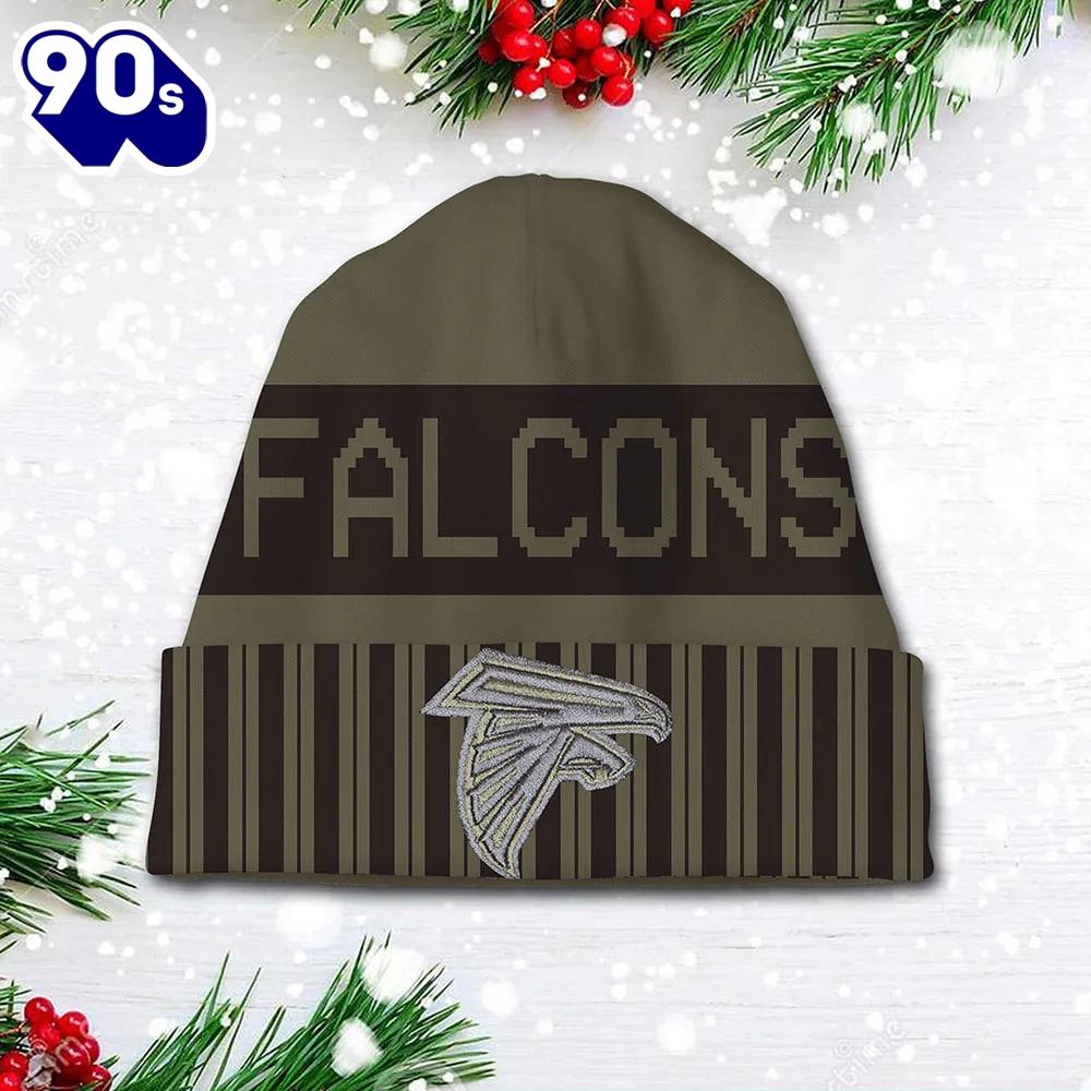Atlanta Falcons 2025 Salute to Service Beanie Hat Atlanta Falcons 2025 Salute to Service Beanie Hat