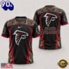 Atlanta Falcons 2026 NFL Hunting Camo 3D Shirt, NFL Trending Shirt