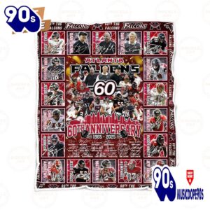 Atlanta Falcons 60th Anniversary 1965-2025…