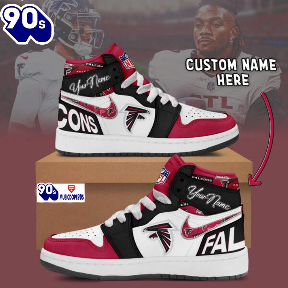 Atlanta Falcons Air Jordan 1 Shoes Atlanta Falcons Air Jordan 1 Shoes