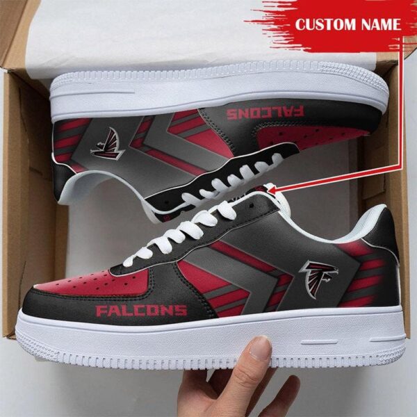 Atlanta Falcons NFL Air Low-Top Sneakers Shoes V2