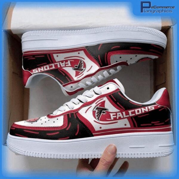 Atlanta Falcons NFL Air Low-Top Sneakers Shoes V6