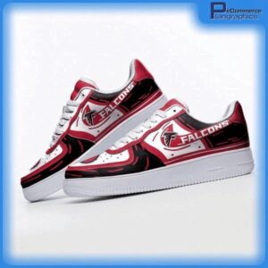 Atlanta Falcons NFL Air Low-Top Sneakers Shoes V6
