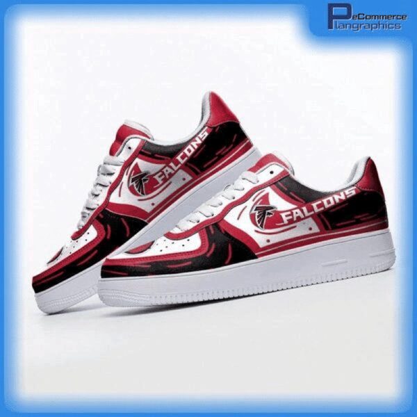 Atlanta Falcons NFL Air Low-Top Sneakers Shoes V6