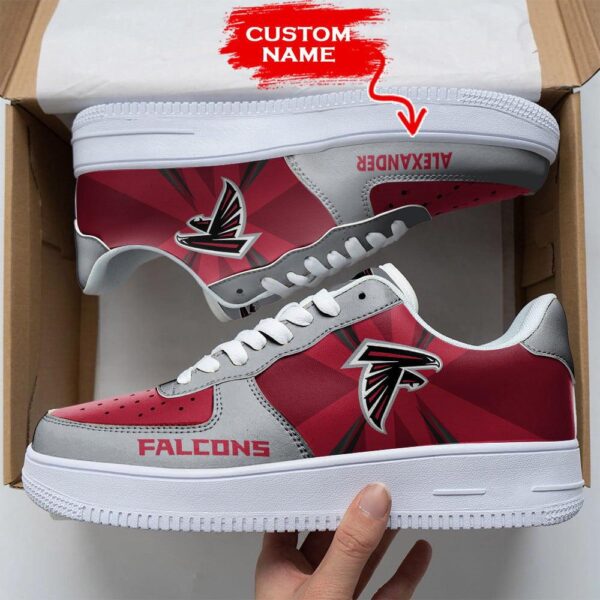 Atlanta Falcons NFL Air Low-Top Sneakers Shoes V8