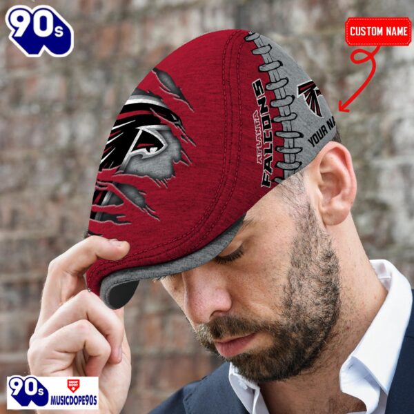 Atlanta Falcons NFL Basic Design Personalized Jeff Cap