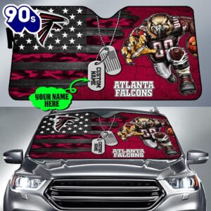 Atlanta Falcons NFL Car Sun Shade For Fans