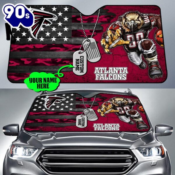 Atlanta Falcons NFL Car Sun Shade For Fans