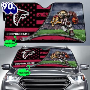 Atlanta Falcons NFL Car Sun Shade