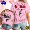 Atlanta Falcons NFL Night Shift Never Misses Game Day Halloween Nurse Unisex 3D Shirt, NFL Trending Shirt