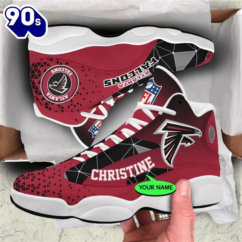 Atlanta Falcons NFL Personalized Jordan 13 Shoes Atlanta Falcons NFL Personalized Jordan 13 Shoes