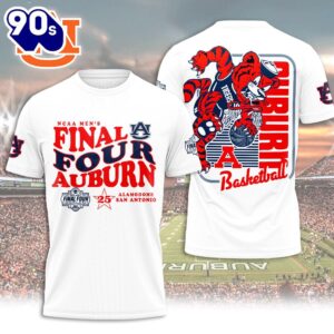 Auburn Tigers Men’s Basketball 3D Apparel For Man And Women