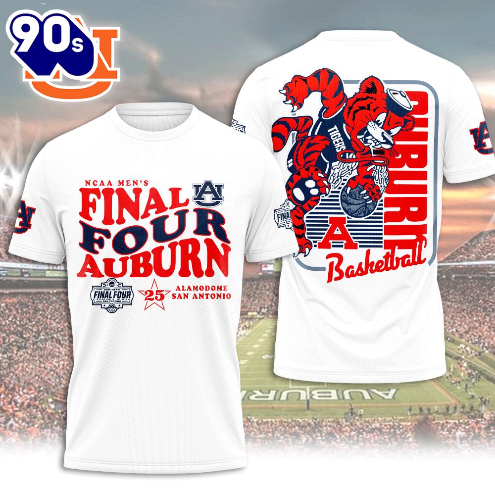 Auburn Tigers Men's Basketball 3D Apparel For Man And Women Auburn Tigers Men's Basketball 3D Apparel For Man And Women