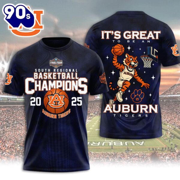 Auburn Tigers Men’s Basketball 3D Apparel Gift For Fans