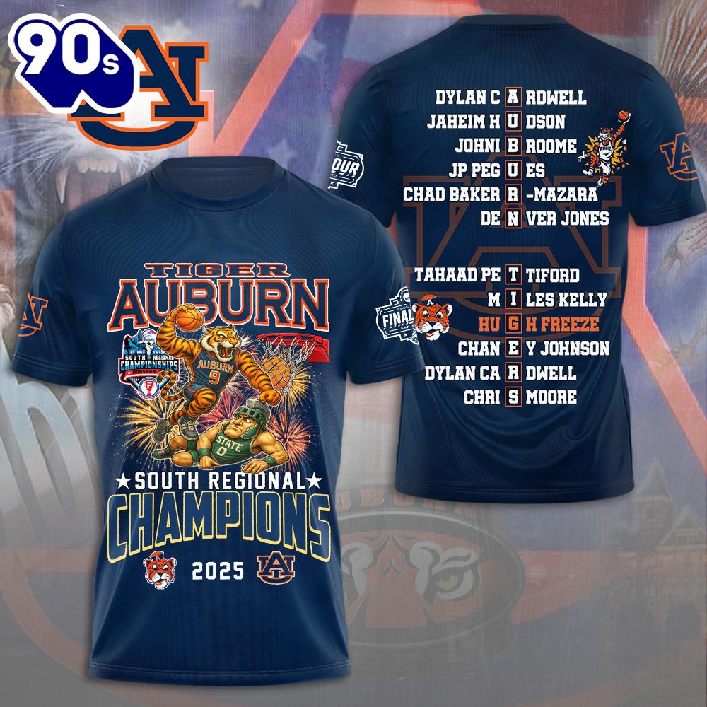 Auburn Tigers Men's Basketball 3D Apparel New Trend Auburn Tigers Men's Basketball 3D Apparel New Trend
