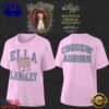 Auburn Tigers x Ella Langley The Dandelion Tour 2026 Neville Arena Pink T Shirt, Viral 3D Music Tee