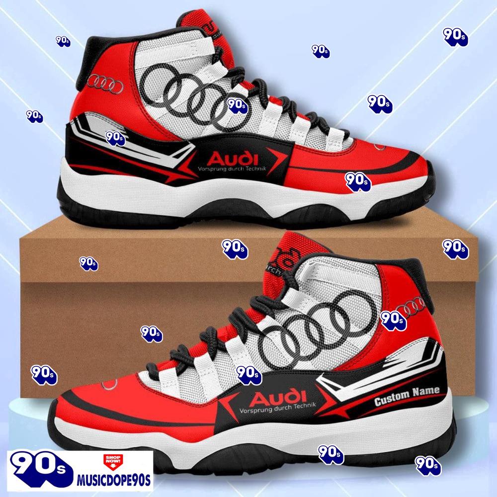 Audi Vorsrung Durch Technik Custom Name Air Jordan 11 Sneakers Vintage Shoes Audi Vorsrung Durch Technik Custom Name Air Jordan 11 Sneakers Vintage Shoes
