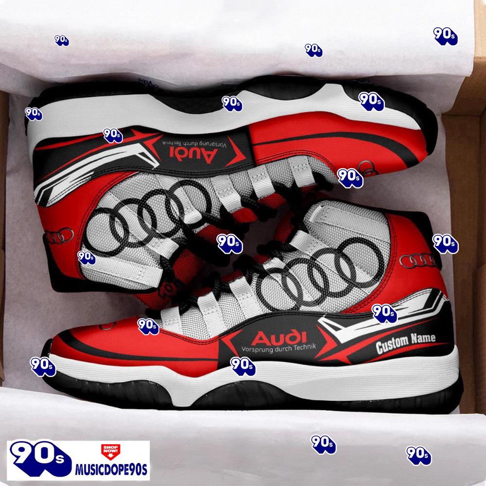 Audi Vorsrung Durch Technik Custom Name Air Jordan 11 Sneakers Vintage Shoes Audi Vorsrung Durch Technik Custom Name Air Jordan 11 Sneakers Vintage Shoes