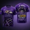 August Purple Awareness Football Fan Shirt