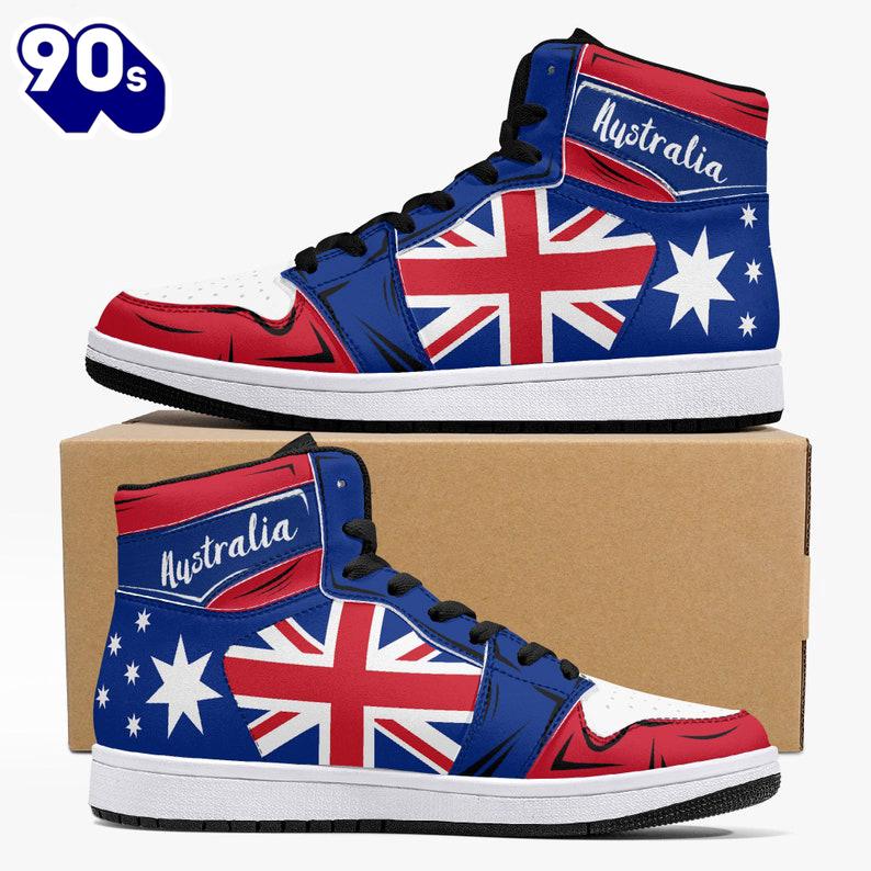 Australia Flag JD1 Sneakers Custom Country Australia Flag JD1 Sneakers Custom Country