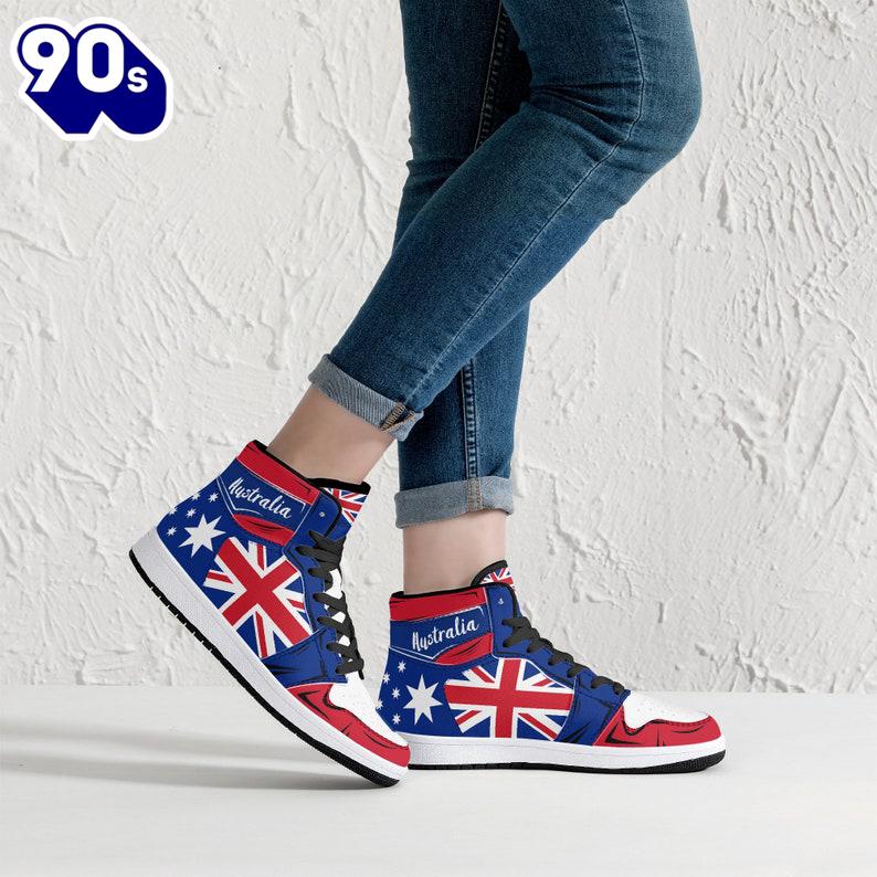 Australia Flag JD1 Sneakers Custom Country Australia Flag JD1 Sneakers Custom Country