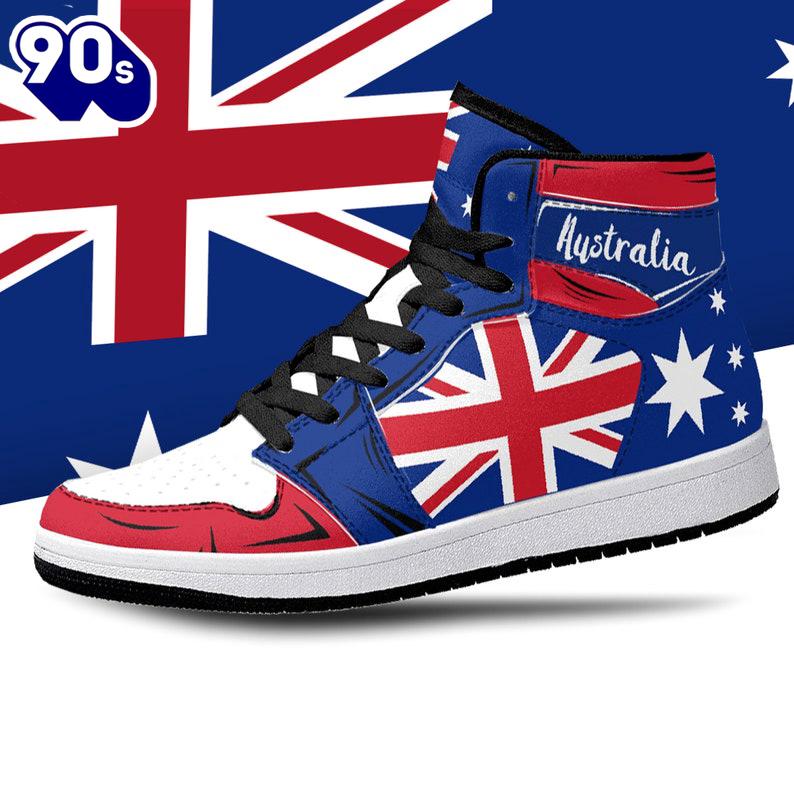 Australia Flag JD1 Sneakers Custom Country Australia Flag JD1 Sneakers Custom Country