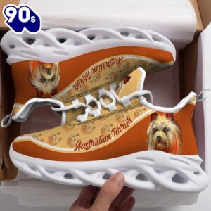 Australian Terrier Max Soul Shoes For Men Women Dog Shoes Running For Lover Dogs