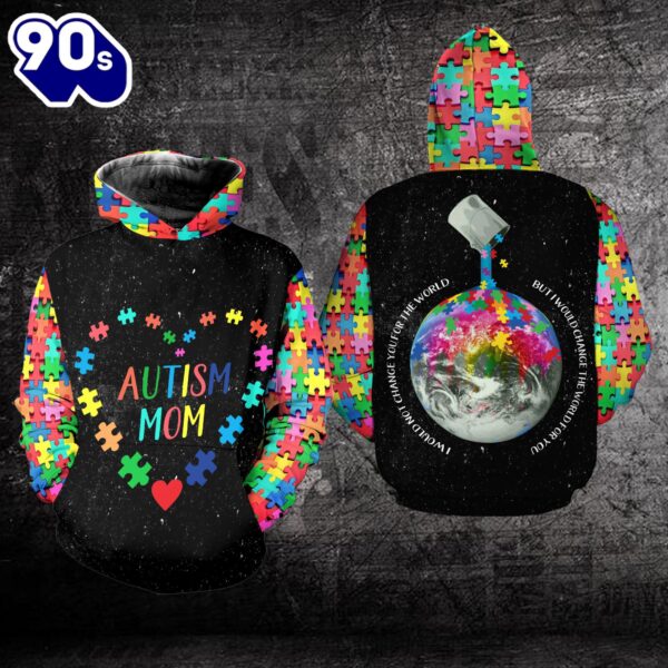 Autism Mom Earth  Gift Christmas