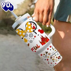 Autumn Themed 40oz Insulated Tumbler With Lid And Straw 2 Autumn Themed 40oz Insulated Tumbler With Lid And Straw