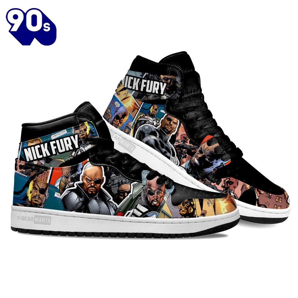 Avenger Nick Furry Shoes Custom Avenger Nick Furry Shoes Custom