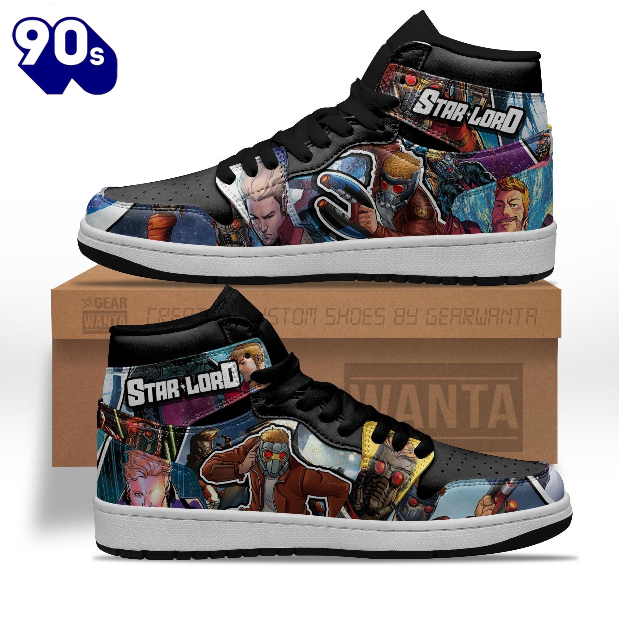 Avenger Star Lord Shoes Custom Avenger Star Lord Shoes Custom