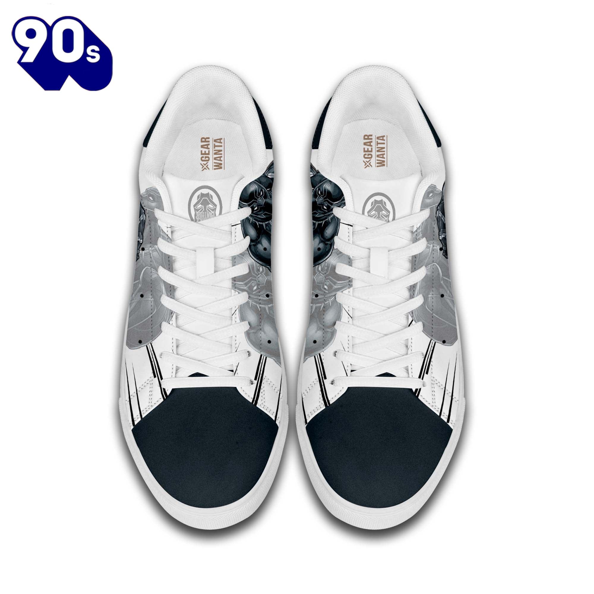 Avengers Black Panther Stan Smith Shoes Gift For Your Kid Avengers Black Panther Stan Smith Shoes Gift For Your Kid