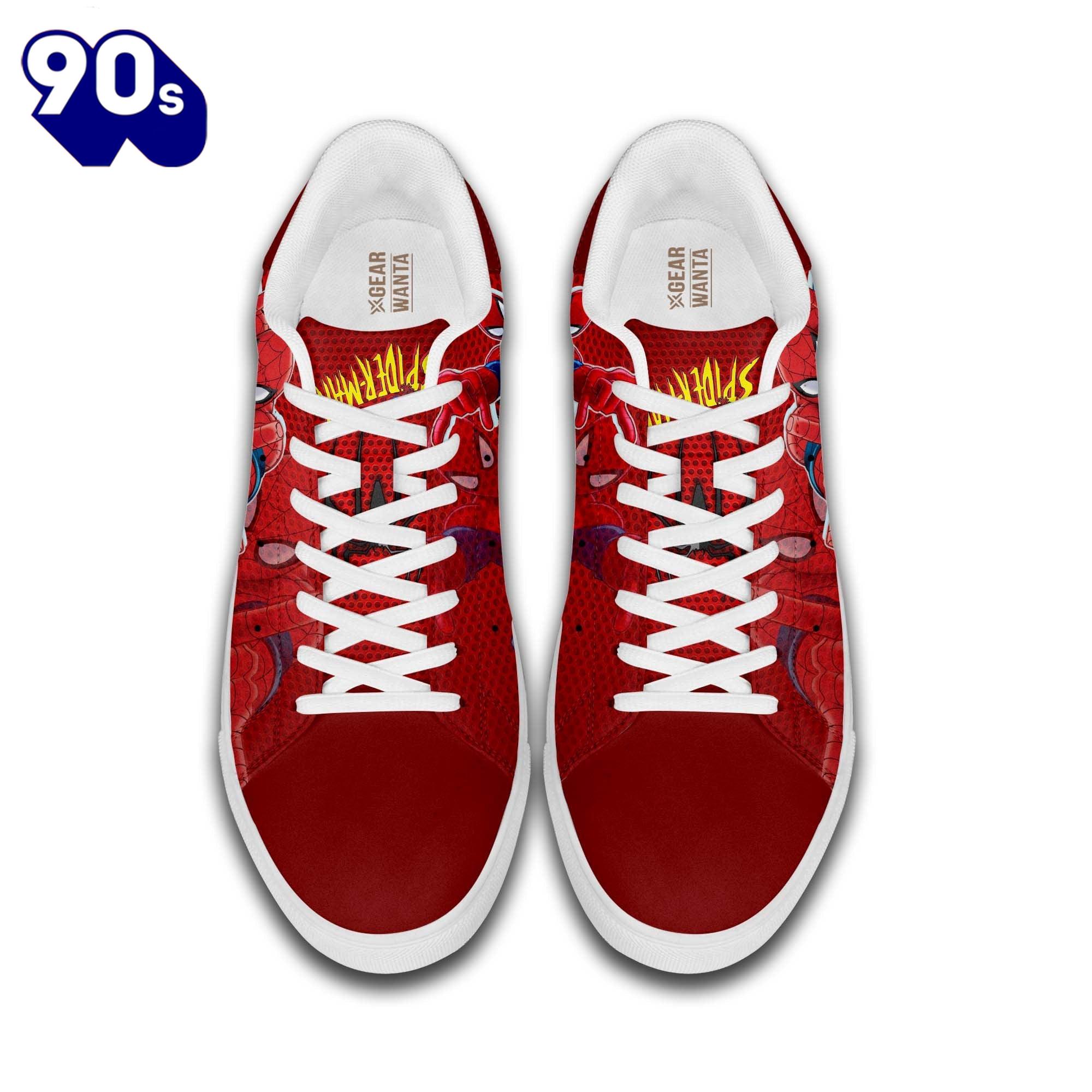 Avengers Spiderman Stan Smith Shoes Gift For Your Kid Avengers Spiderman Stan Smith Shoes Gift For Your Kid