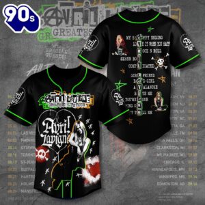 Avril Lavigne Baseball Jersey