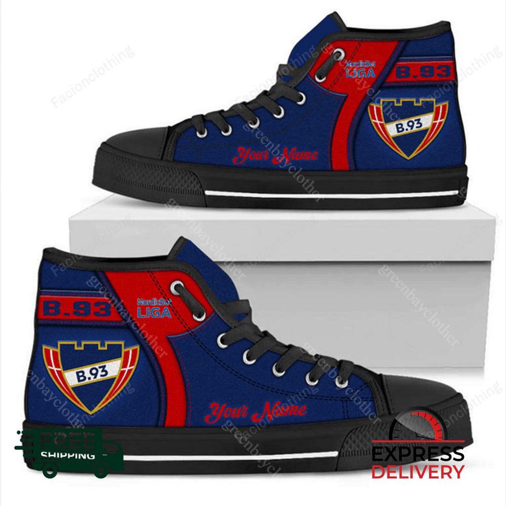 B 93 Personalized High Top Canvas Shoes B 93 Personalized High Top Canvas Shoes