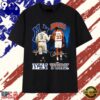 Babe Ruth and Patrick Ewing New York Legends Signature T Shirt, Viral 2D Graphic Tee