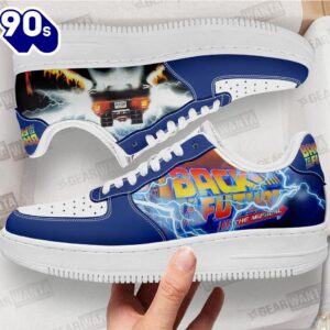 Back To The Future Custom Air Sneakers