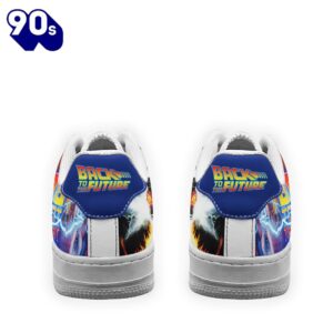 Back To The Future Custom Air Sneakers 1 Back To The Future Custom Air Sneakers