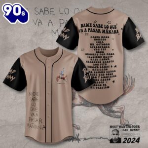 Bad Bunny Baseball Jersey  Gift For Fans