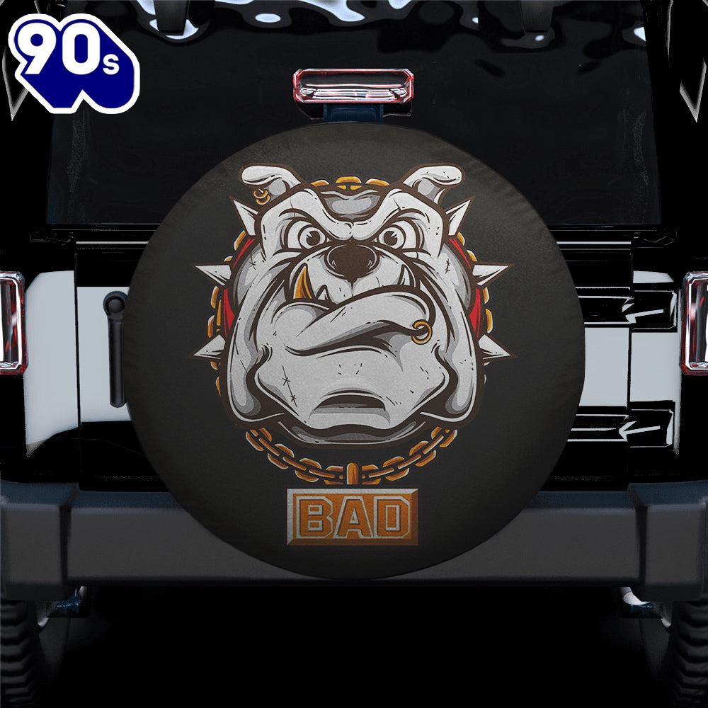 Bad Dog Face Spare Tire Cover Gift For Campers Bad Dog Face Spare Tire Cover Gift For Campers