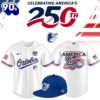 Baltimore Orioles USA 250th Anniversary Patriotic Baseball Jersey Limited Release