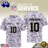 Baltimore Ravens 2026 NFL Salute to Service Camo New Design 3D Shirt, NFL Trending Shirt