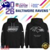 Baltimore Ravens NFL Crucial Catch 2026 Limited Edition Black Hoodie Shirt, NFL Trending Shirt