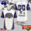 Baltimore Ravens NFL Snoopy Ultimate Game Day Personalized Jersey Shirt, Trending NFL Jersey