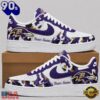 Baltimore Ravens NFL Team Camo Air Force 1 Shoes Sneakers, Trending NFL AF1